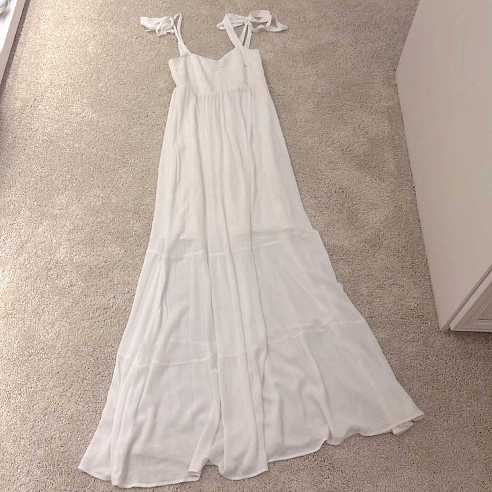 Beautiful White Maxi Sundress